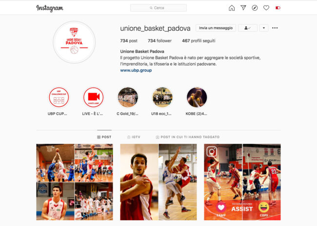 basket player instagram profile